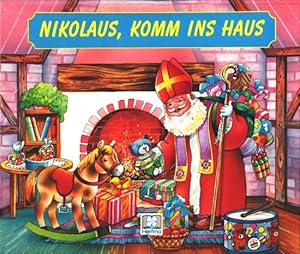 Bild des Verkufers fr Nikolaus, komm ins Haus ~ Pop-Up Buch. zum Verkauf von TF-Versandhandel - Preise inkl. MwSt.