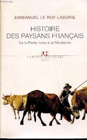 Seller image for Histoire des paysans Franais - De la peste noire  la Rvolution for sale by Le-Livre