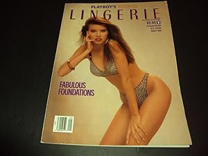 Playboy's Book Of Lingerie Sep/Oct 1990 Fabulous Foundations