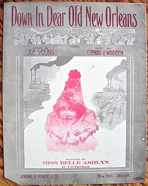 Imagen del vendedor de Down in Dear Old New Orleans a la venta por Ken Jackson