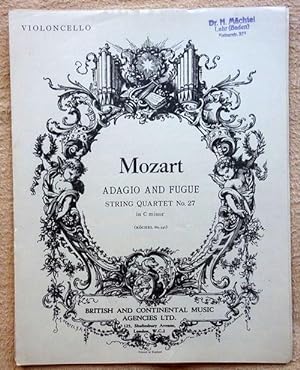 Streichquartett. String Quartet No. 27 in C minor (Köchel No. 546) (1st Violino, 2nd Violino, Vio...