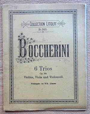 6 Trios für Violine, Viola und Violoncell Op. 38 (ViolinoI, Viola, Violoncello)