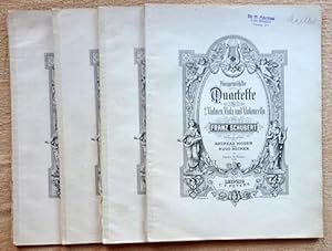 Ausgewählte Quartette für 2 Violinen, Viola und Violoncello 1. Quartetto Op. 29 A moll (Violino I...