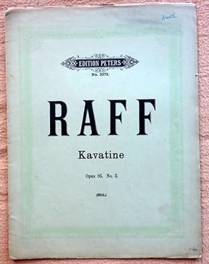 Kavatine für Violine mit Begleitung des Pianoforte Op. 85 Nr. 3 (Viola, Violino, Pianoforte; rev....