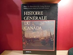 Image du vendeur pour HISTOIRE GENERAL DU CANADA mis en vente par La Bouquinerie  Dd