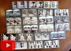 Rome Italy Vatican c.1890's-1910 stereoviews lot of 22 Roma Italia city views