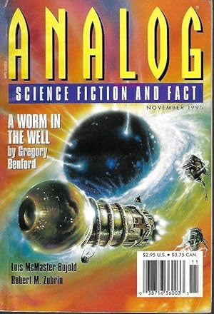 Imagen del vendedor de ANALOG Science Fiction and Fact: November, Nov. 1995 ("Cetaganda") a la venta por Books from the Crypt