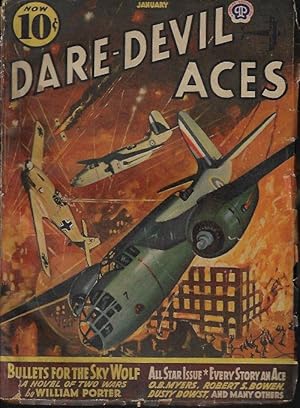 Seller image for DARE-DEVIL ACES: January, Jan. 1942 for sale by Books from the Crypt