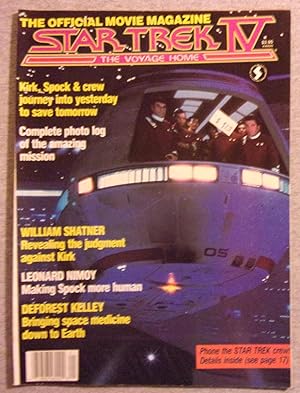 Image du vendeur pour The Official Star Trek IV: The Voyage Home Movie Magazine mis en vente par Book Nook