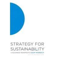 Seller image for Strategy for Sustainability for sale by eCampus