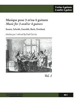 Bild des Verkufers fr Musique pour 3 et 4 guitares vol.1pour 3 et\*ou 4 guitares zum Verkauf von AHA-BUCH GmbH