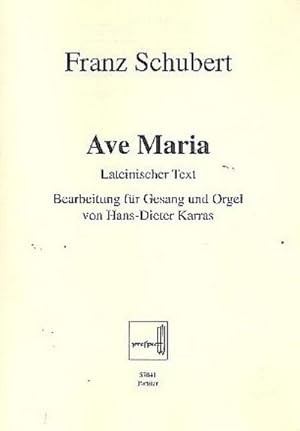 Seller image for Ave Mariafür Gesang und Orgel (lat) for sale by AHA-BUCH GmbH