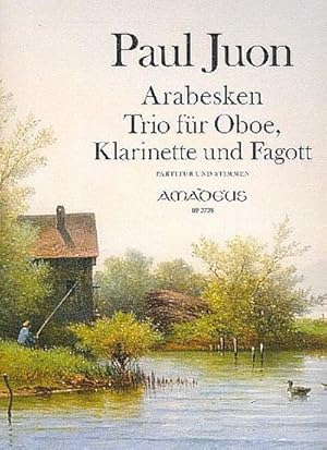 Bild des Verkufers fr Arabesken op.73fr Oboe, Klarinette und Fagott : Partitur und Stimmen zum Verkauf von AHA-BUCH GmbH