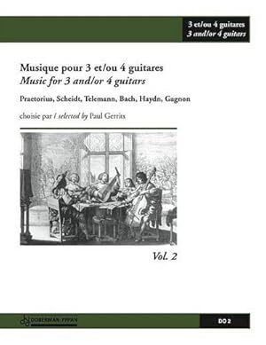 Bild des Verkufers fr Musique pour 3 et 4 guitares vol.2partition zum Verkauf von AHA-BUCH GmbH