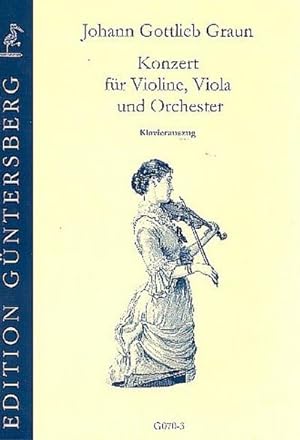 Bild des Verkufers fr Konzertfr Violine, Viola und Orchester : fr Violine, Viola und Klavier zum Verkauf von AHA-BUCH GmbH