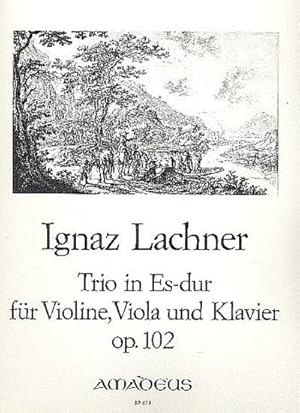 Bild des Verkufers fr Trio Es-Dur op.102 fr Violine,Viola und Klavier zum Verkauf von AHA-BUCH GmbH