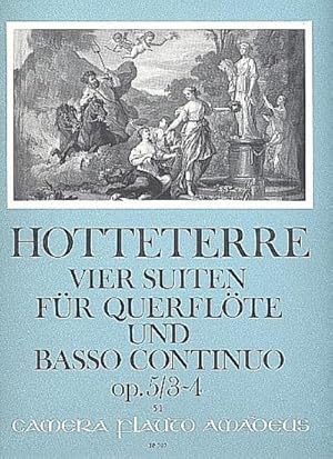 Bild des Verkufers fr 4 Suiten op.5 Band 2 Nr.3-4fr Flte und Bc zum Verkauf von AHA-BUCH GmbH