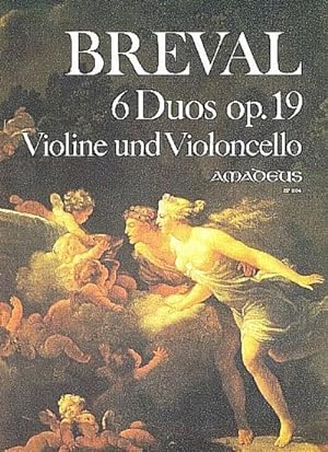 Bild des Verkufers fr 6 Duos op.19 fr Violine und Violoncello : Stimmen zum Verkauf von AHA-BUCH GmbH