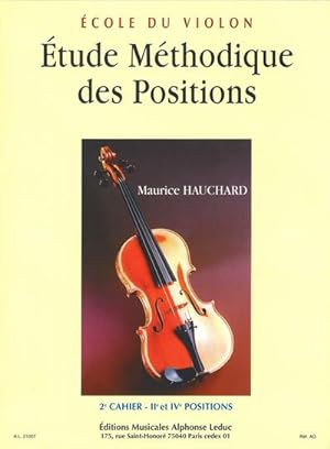 Bild des Verkufers fr Etude methodique des positionsvol.2 pour violon : positions 2 et 4 zum Verkauf von AHA-BUCH GmbH