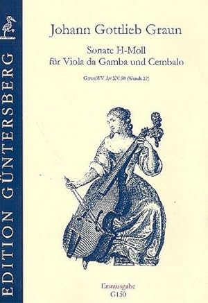 Bild des Verkufers fr Sonate in h-Moll fr Viola da Gamba undCembalo zum Verkauf von AHA-BUCH GmbH