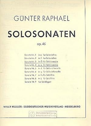 Bild des Verkufers fr 2 Sonaten op.46 fr Viola zum Verkauf von AHA-BUCH GmbH