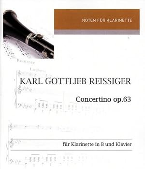 Bild des Verkufers fr Concertino op.63 fr Klarinette undOrchester fr Klarinette und Klavier zum Verkauf von AHA-BUCH GmbH