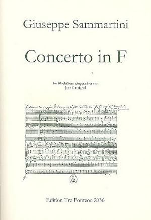 Bild des Verkufers fr Concerto F-Dura piu istromenti e la flauta für 6 Blockfl ten (SATTBB) : Partitur und Stimmen zum Verkauf von AHA-BUCH GmbH