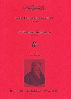 Bild des Verkufers fr 12 Prludien und Fugen aus op.55fr Orgel zum Verkauf von AHA-BUCH GmbH