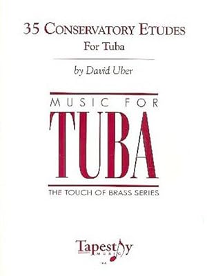 Bild des Verkufers fr 35 conservatory Etudes for tuba zum Verkauf von AHA-BUCH GmbH