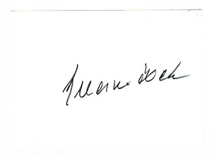 Seller image for Eigenh. Unterschrift auf Albumblatt. for sale by Kotte Autographs GmbH