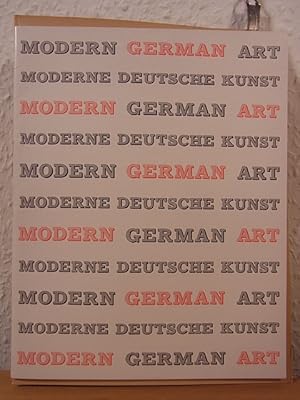 Image du vendeur pour Modern German Art / Moderne deutsche Kunst. Exhibition at World House Galleries, New York, October 29 - December 10 1958 mis en vente par Antiquariat Weber