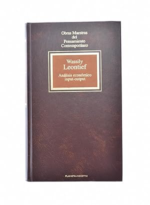 Imagen del vendedor de ANLISIS ECONMICO INPUT-OUTPUT. ESTUDIO INTRODUCTORIO EN TORN A LAS TABLAS INPUT-OUTPUT DE LA ECONOMA ESPAOLA a la venta por Librera Monogatari