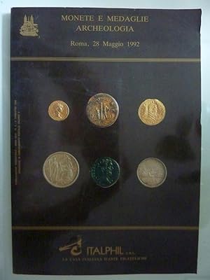 ITALPHIL Srl MONETE, MEDAGLIE, ARCHEOLOGIA Roma, 28 Maggio 1992