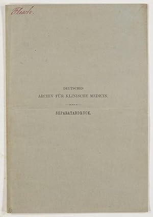 Eine Bemerkung zur Aetiologie des Spasmus glottidis infantum (pp.455-463).