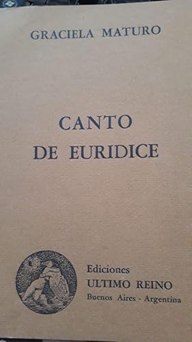 CANTO DE EURIDICE