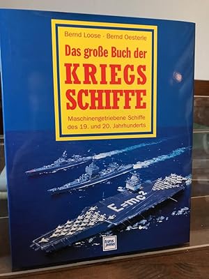 Image du vendeur pour Das grosse Buch der Kriegsschiffe. Maschinengetriebene Schiffe des 19. und 20. Jahrhunderts. mis en vente par Altstadt-Antiquariat Nowicki-Hecht UG