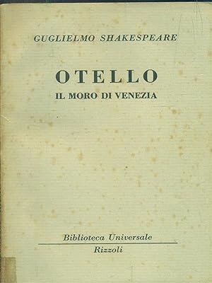 Bild des Verkufers fr Otello il moro di Venezia zum Verkauf von Librodifaccia