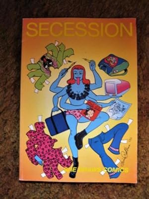 Seller image for Secession: She Draws Comics, Tina Robbins and 27 Woman Cartoonists (Inscribed by Author) for sale by My November Guest Books