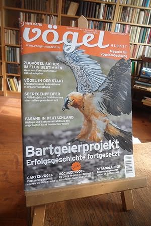 Seller image for Vgel. Magazin fr Vogelbeobachtung. Ausgabe-Nummer 39 Heft 04/15 2015 Bargeierprojekt u.a. for sale by Antiquariat Floeder