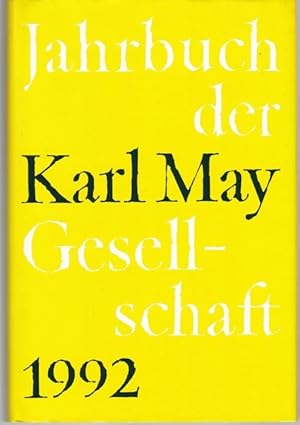 Imagen del vendedor de Jahrbuch der Karl-May-Gesellschaft 1992 a la venta por Graphem. Kunst- und Buchantiquariat