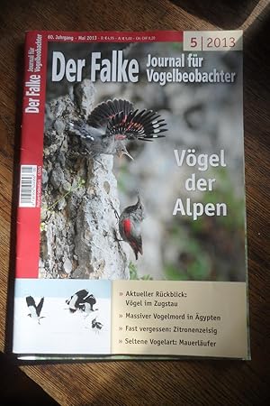 Bild des Verkufers fr Der Falke, Journal fr Vogelbeobachter 5 / 2013. Mai 2013. zum Verkauf von Antiquariat Floeder