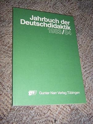 Seller image for Jahrbuch der Deutschdidaktik 1983/84 for sale by Versandantiquariat Rainer Kocherscheidt
