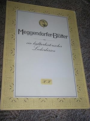 Meggendorfer-Blätter (ein kulturhistorischer Leckerbissen) (10 Hefte in Mappe)