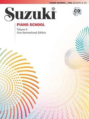 Imagen del vendedor de Suzuki Piano School, Vol 6: Book & CD (Paperback) a la venta por Grand Eagle Retail