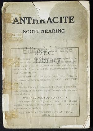 Anthracite: An Instance of Natural Resource Monopoly [United Mine Workers of America association]