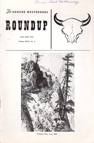 Seller image for The Denver Westerners' Monthly Roundup: May - June 1976, Vol 32, No. 3 for sale by Clausen Books, RMABA