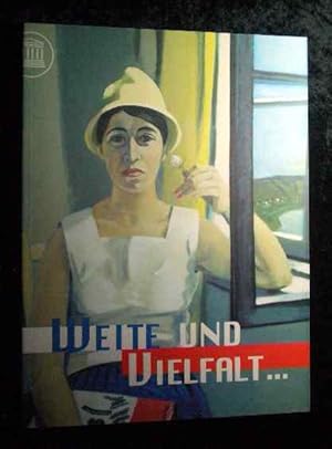 Imagen del vendedor de Weite und Vielfalt . : Kunst des realistischen Aufbruchs ; ausgewhlte Werke seit 1945 der Gemldesammlung im Staatlichen Museum Schwerin ; [erscheint anllich der Ausstellung "Weite und Vielfalt . - Kunst des Realistischen Aufbruchs" vom 14. Juni - 2. August 1998]. [Hrsg. Kornelia von Berswordt-Wallrabe. Katalog] a la venta por Roland Antiquariat UG haftungsbeschrnkt