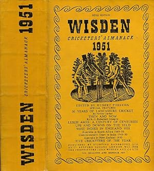 Bild des Verkufers fr Wisden Cricketers' Almanack 1951. 88th edition zum Verkauf von Barter Books Ltd