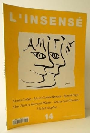 LINSENSE. N° 14. Kristin Scott-Thomas, Maria Callas, Cartier-Bresson, Michel Seuphor, Bernard Pl...