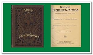Deutsche Techniker-Zeitung (Fachzeitschift für alle technischen Berufsstände) - 25. Jahrgang 1908 -